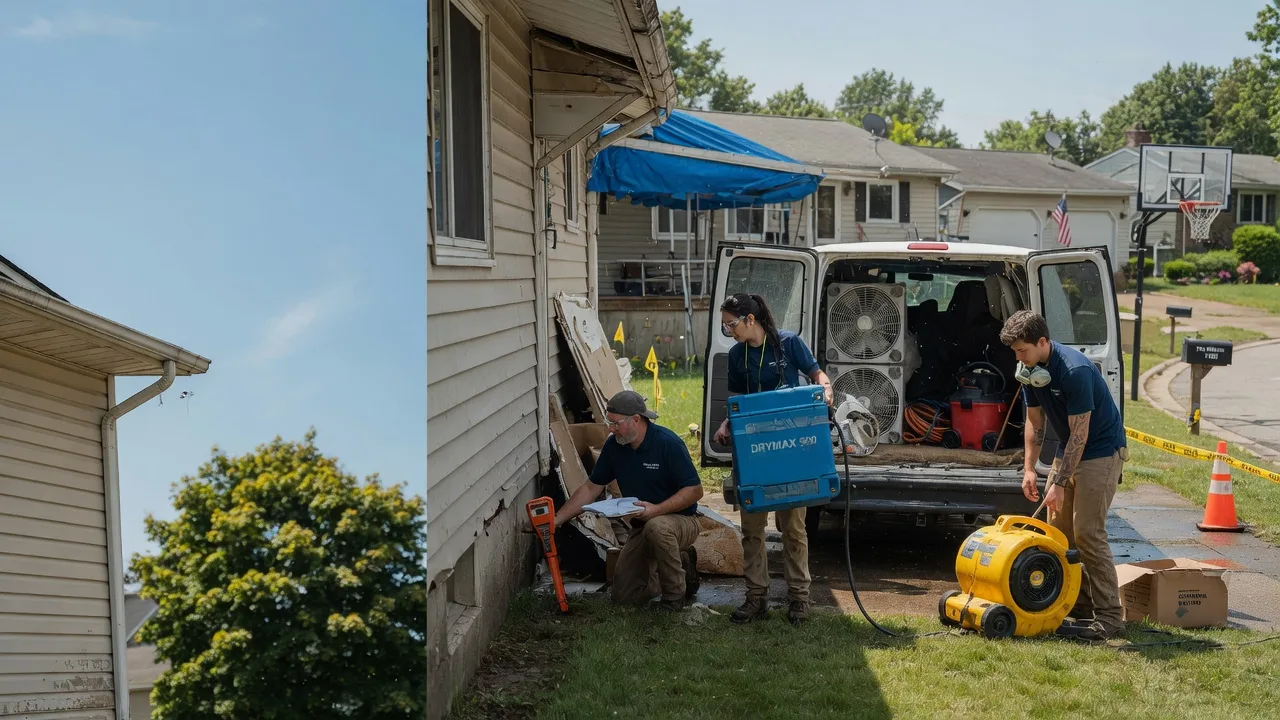 Ceiling Leak Cleanup in Hiawatha, IA near me